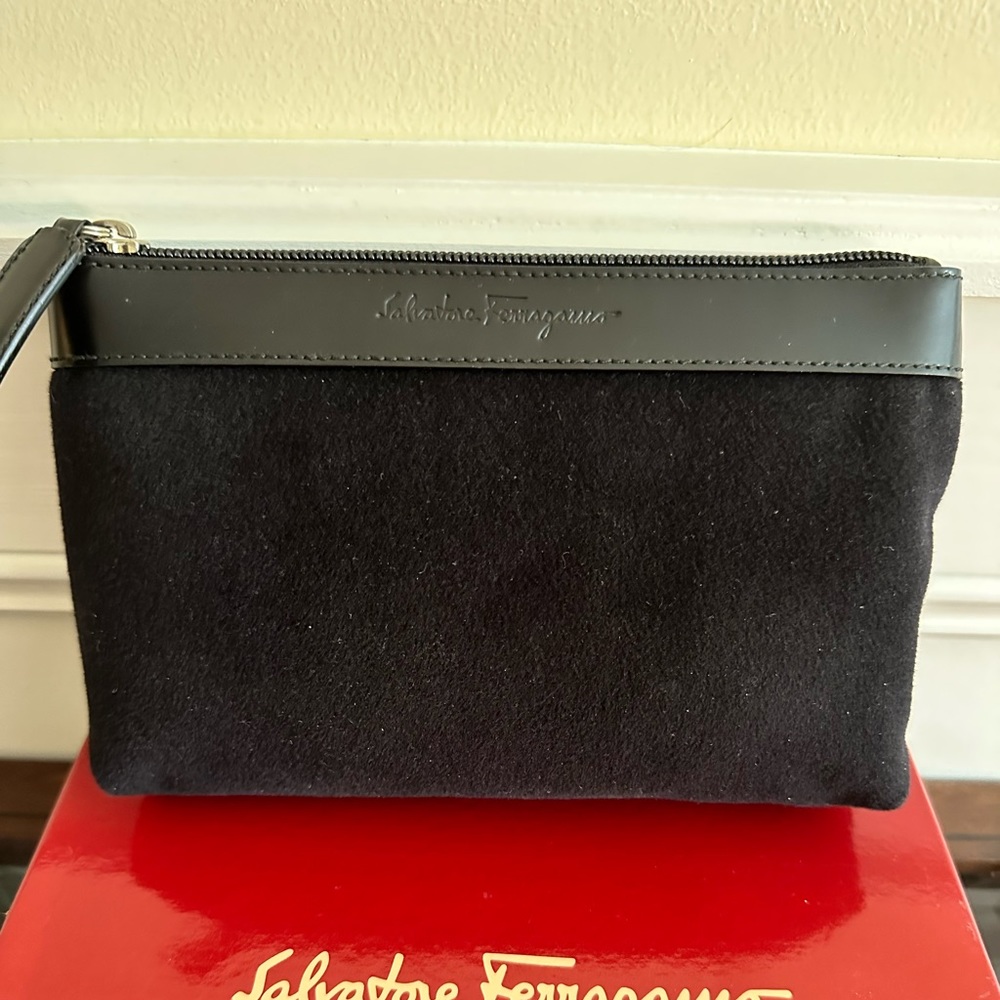 Ferragamo makeup/clutch bag
